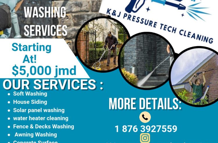 Pressure washing