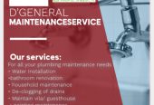 D’General Maintenance