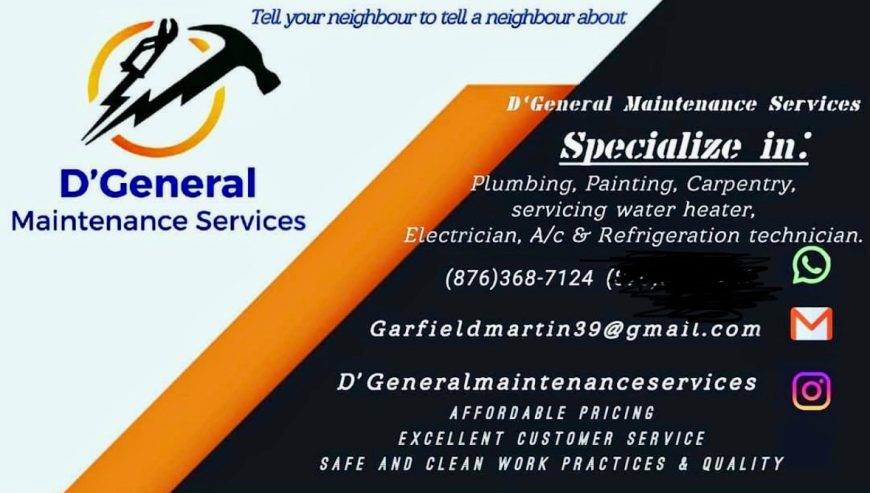 D’General Maintenance