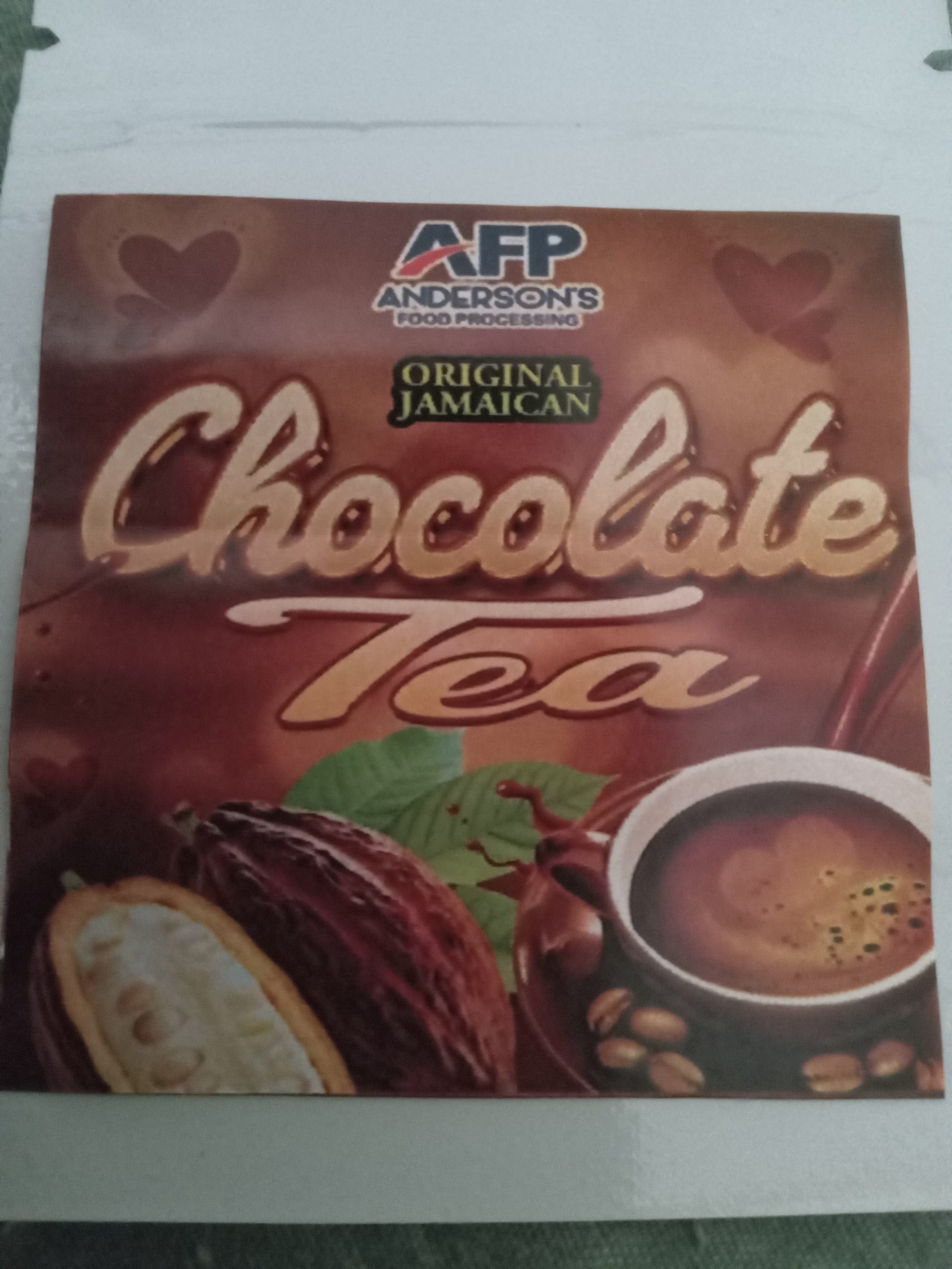 Chocolate to make chocolate tea
